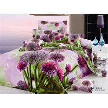 100% Cotton Bed Linens 40s*40s 133*72 Bedding Set 3D Reactive Printed from Alibaba China